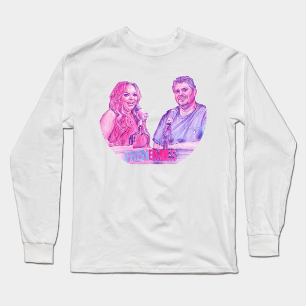 Frenemies Long Sleeve T-Shirt by Sanzida Design